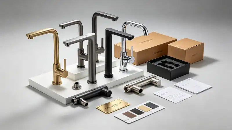 Đóng gói vòi tùy chỉnh & xây dựng nhãn hiệu riêng: Cách tùy chỉnh vòi OEM mà không bị chậm trễ vận chuyển
