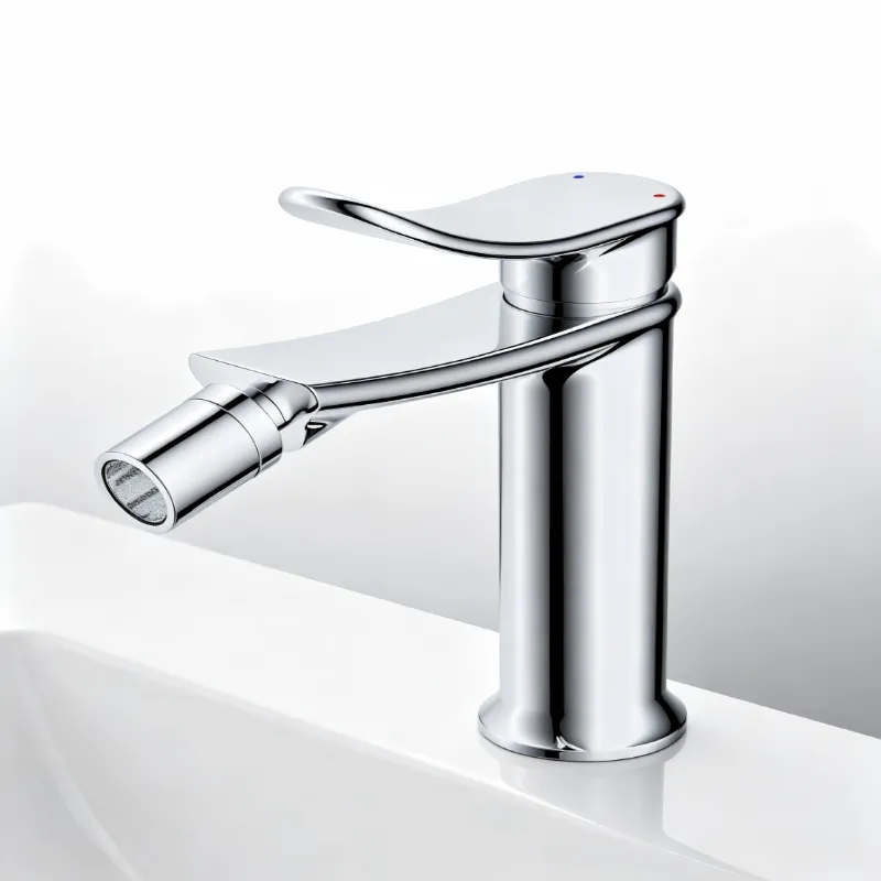 Vòi chậu xoay bằng đồng thau Chrome